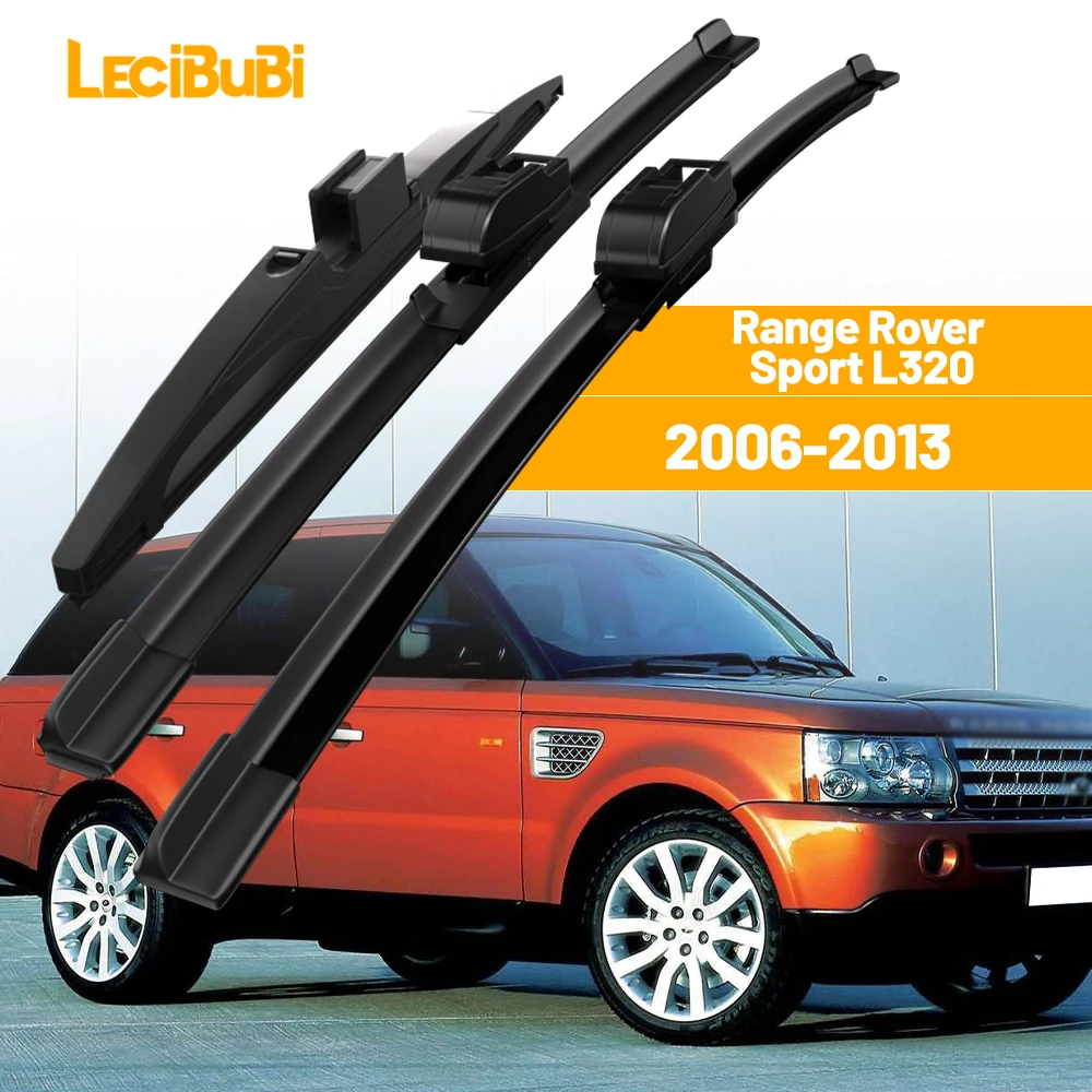

For Land Rover Range Rover Sport L320 2006-2013 1set Front & Rear Windshield Wiper Blades Windscreen Wipers 2007 Accessories
