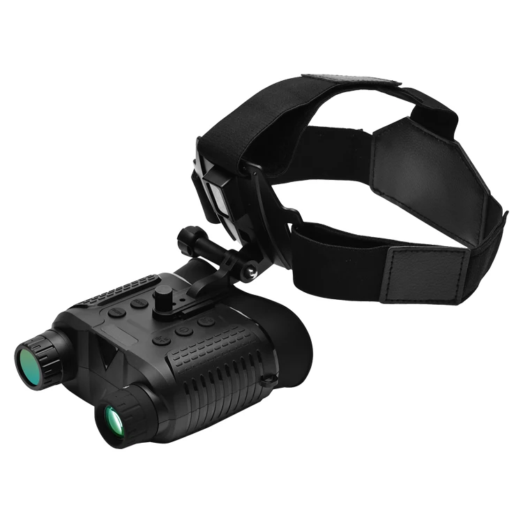 BINOCK NV8160 Head Mounted Digital Night Vision 600m in 100% Darkness 8x Zoom FHD Binoculars Wildlife For Hunting and Camping