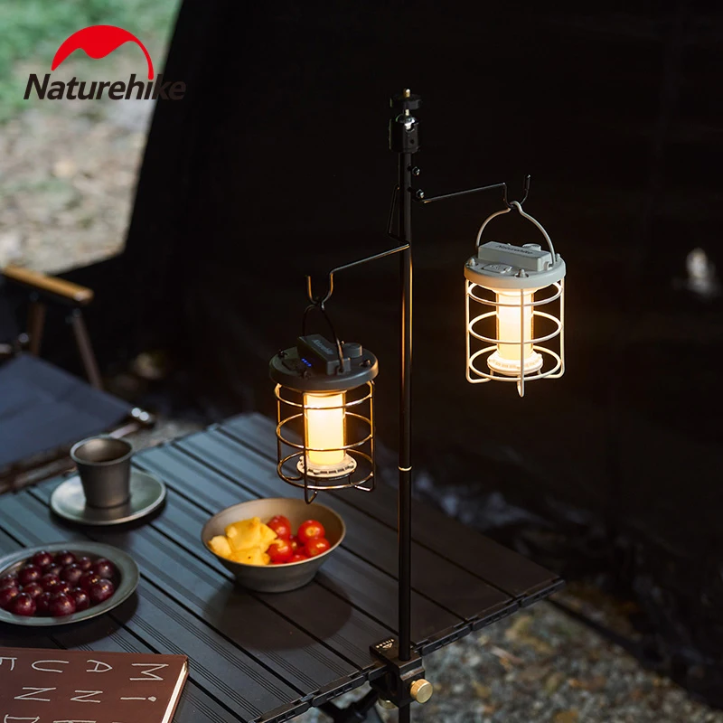 Naturehike Camping Light IPX5 Waterproof Portable Camping Lamp Outdoor Multifunctional Atmosphere Lamp Emergency Lights