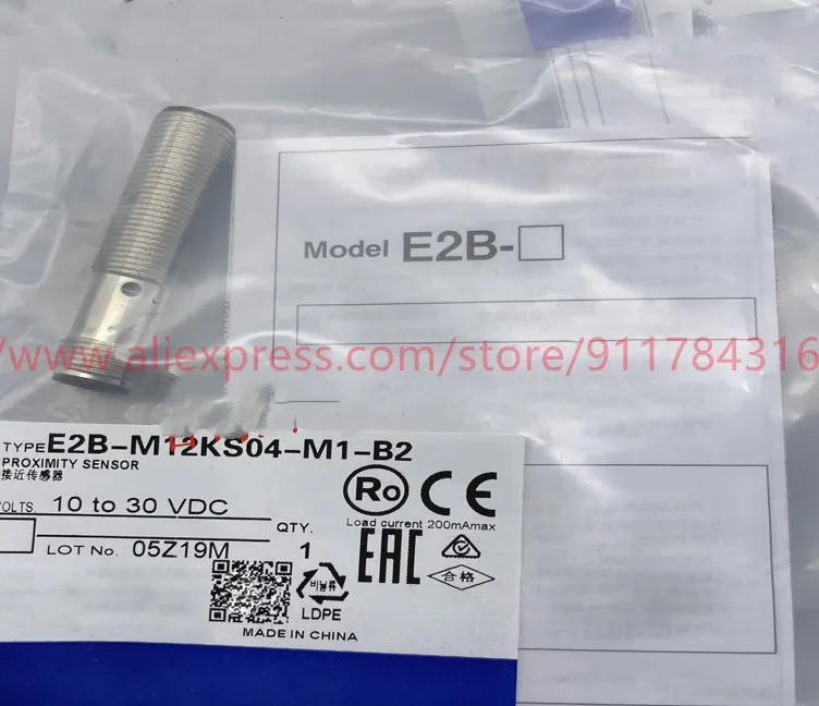 

3 шт. новый высококачественный бесконтактный переключатель E2B-M12KS04-WZ-C1 E2B-M12KS04-M1-B1 E2B-M12KS04-M1-B2 E2B-M12KS04-M1-C2