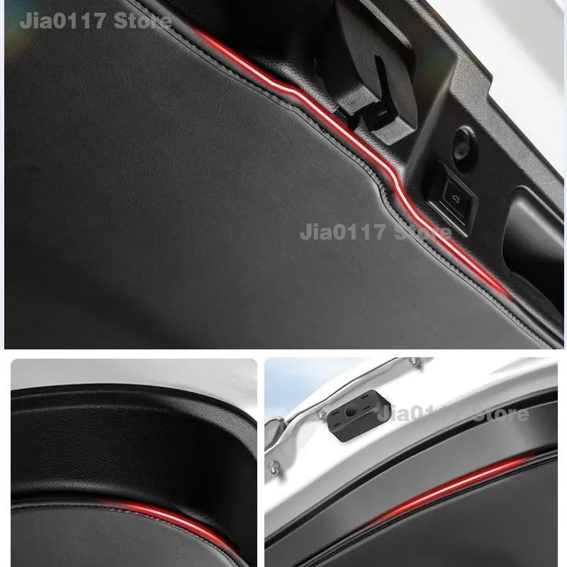 Car Tail Door Protective Sticker For GAC Trumpchi GS8 2022-2024 Car Rear Trunk Protective Anti-kick Pad Interior Accessories