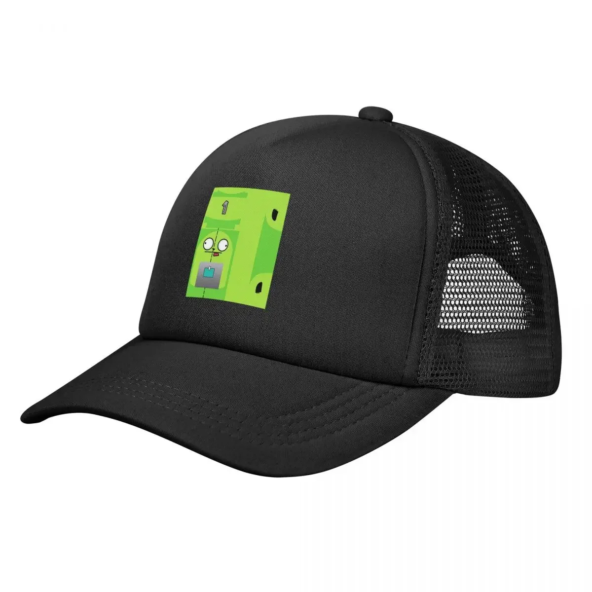 Invader Zim Mesh Baseball Caps Snapback Fashion Baseball Hats Breathable Casual Casquette Outdoor For Men's And Women's