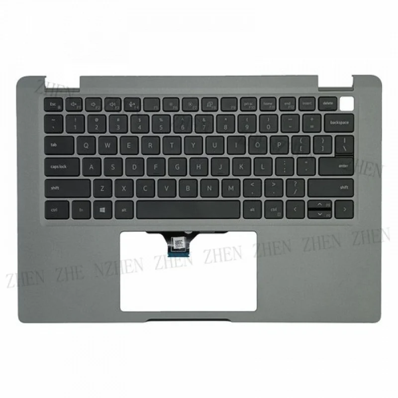 

Y 0073RX 073RX для Dell Latitude 5330 E5330, подставка для плавания, без подсветки, клавиатура, серебристая
