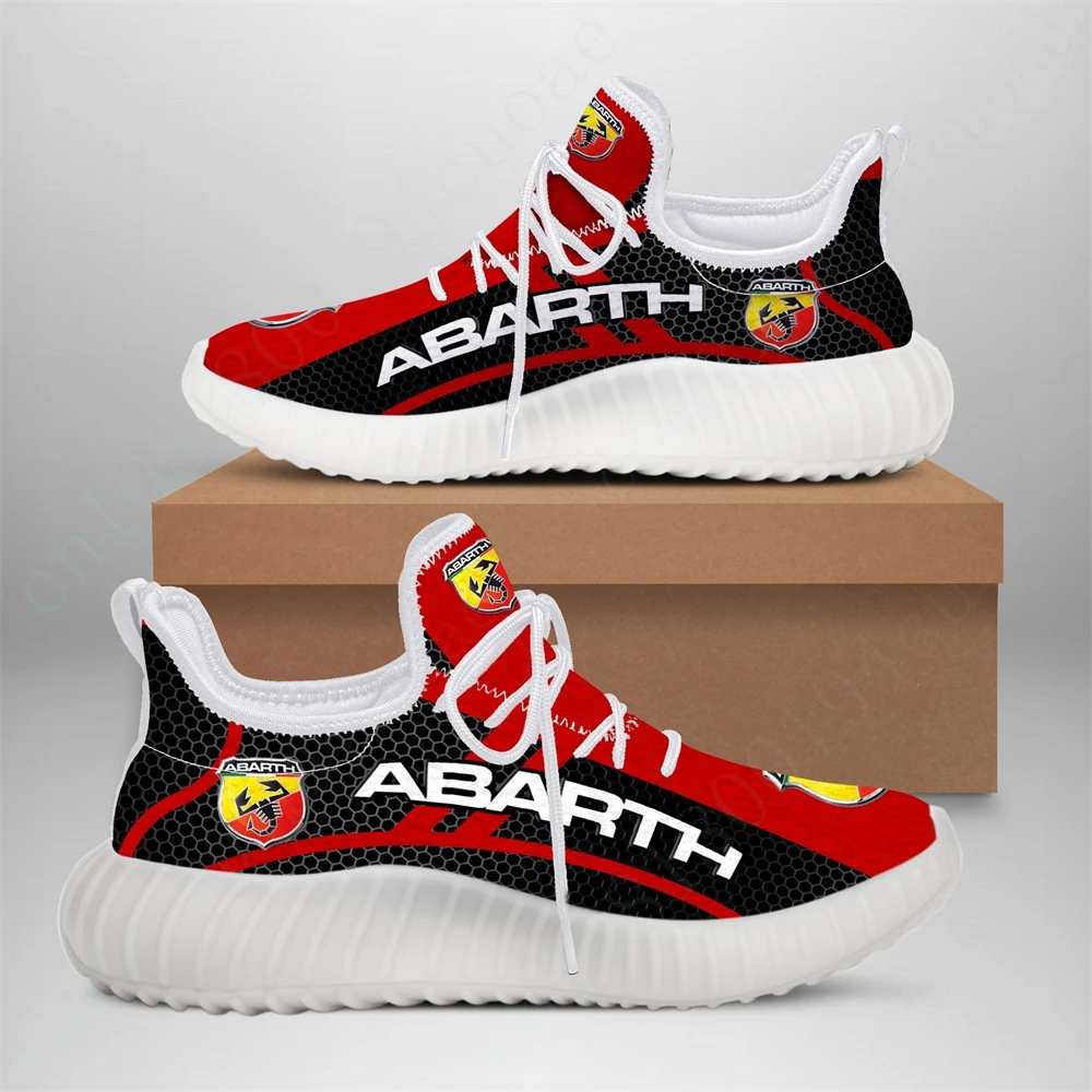 Abarth Men's Sneakers Lightweight Unisex Tennis Sports Shoes For Men Big Size Comfortable Male Sneakers Casual Running Shoes