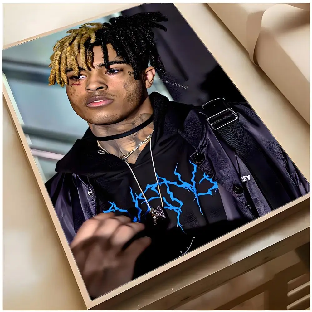 rapper hiphop J-Jahseh Dwayne Ricardo Onfroy Poster Top-tier Indoor room Decor Art & Household Decoration Presents