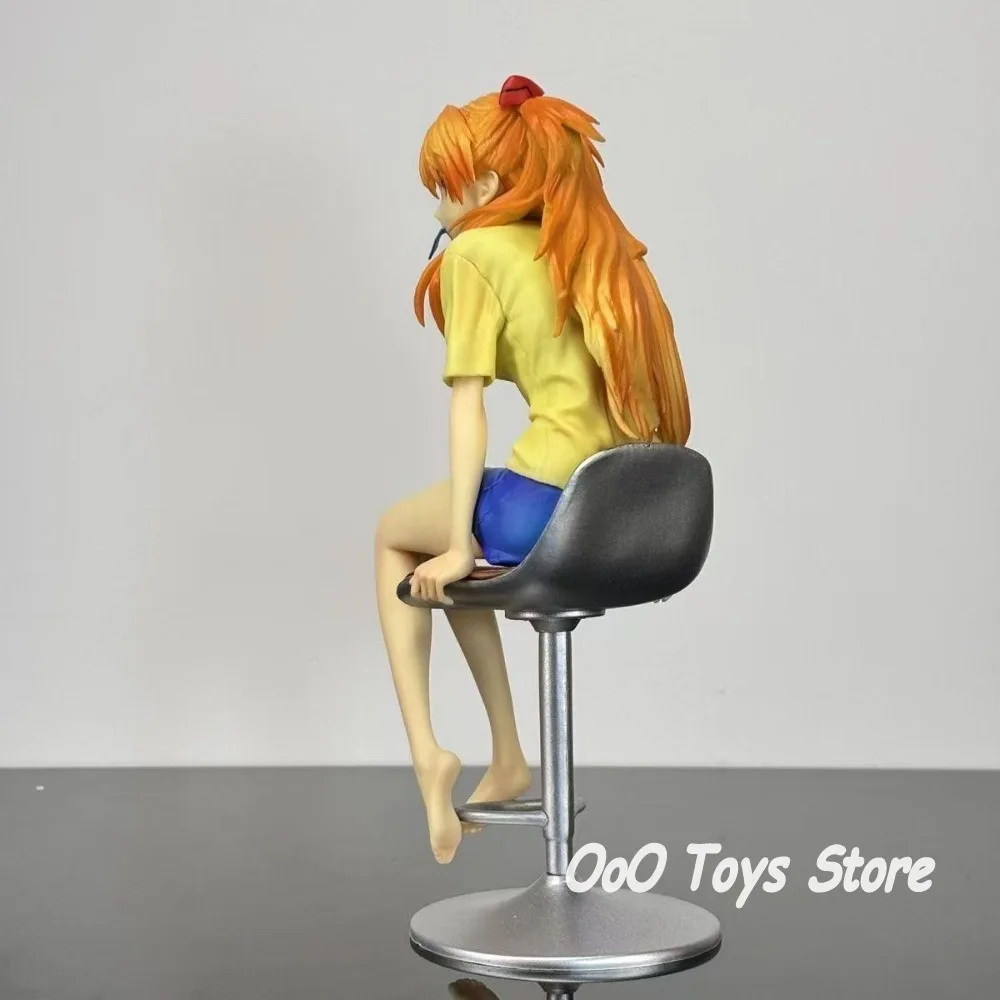 أنيمي القرن الجديد Evangelion الشكل Asuka Langley Soryu عمل أرقام البلاستيكية جمع نموذج اللعب للهدايا 22 سنتيمتر/8.66in