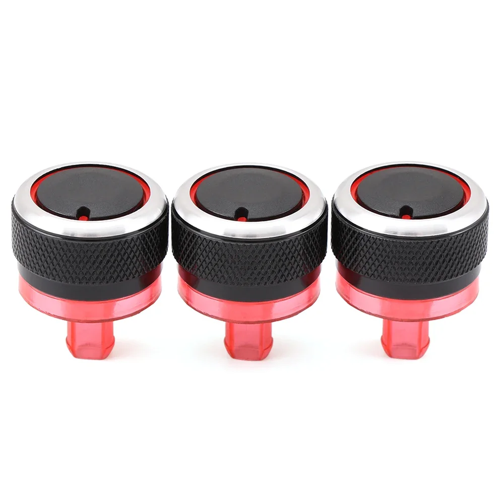 3pcs/set Air Conditioning Heat control Switch button knobs For Peugeot 206 207 2006-2011 For citroen C2 2006-2011