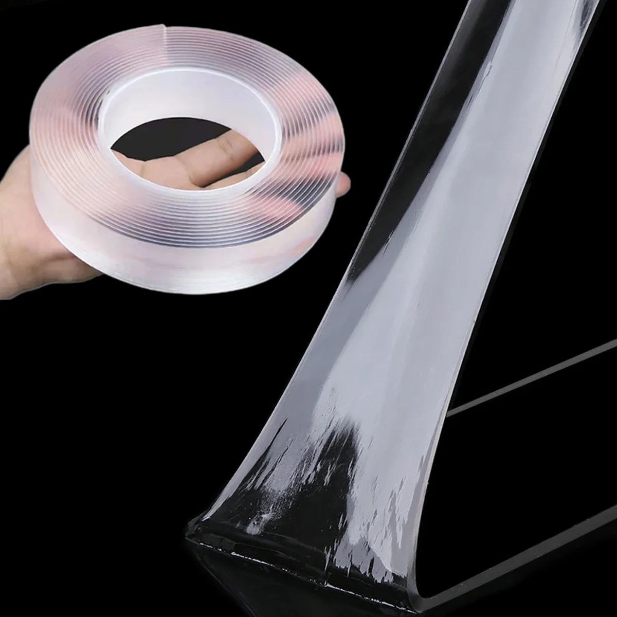 Adhesive Nano Tape Double-Sided   Traceless Waterproof Tape For Bathroom Kitchen Sink Tap Gel Sticker 1m/3m/5m/10m image 2