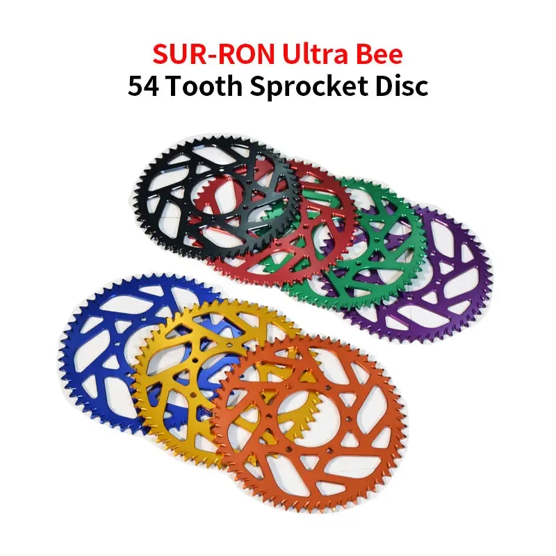 For Surron Ultra Bee 54 Tooth Sprocket Disc SUR RON Off-road E-bike Motorcycle Accessories SUR-RON Parts