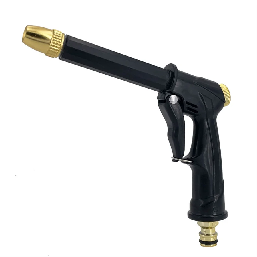 Portable High-Pressure Water Gun Cleaning Car Wash Machine Garden Watering Hose Nozzle Sprinkler Foam Thread Quick Connector
