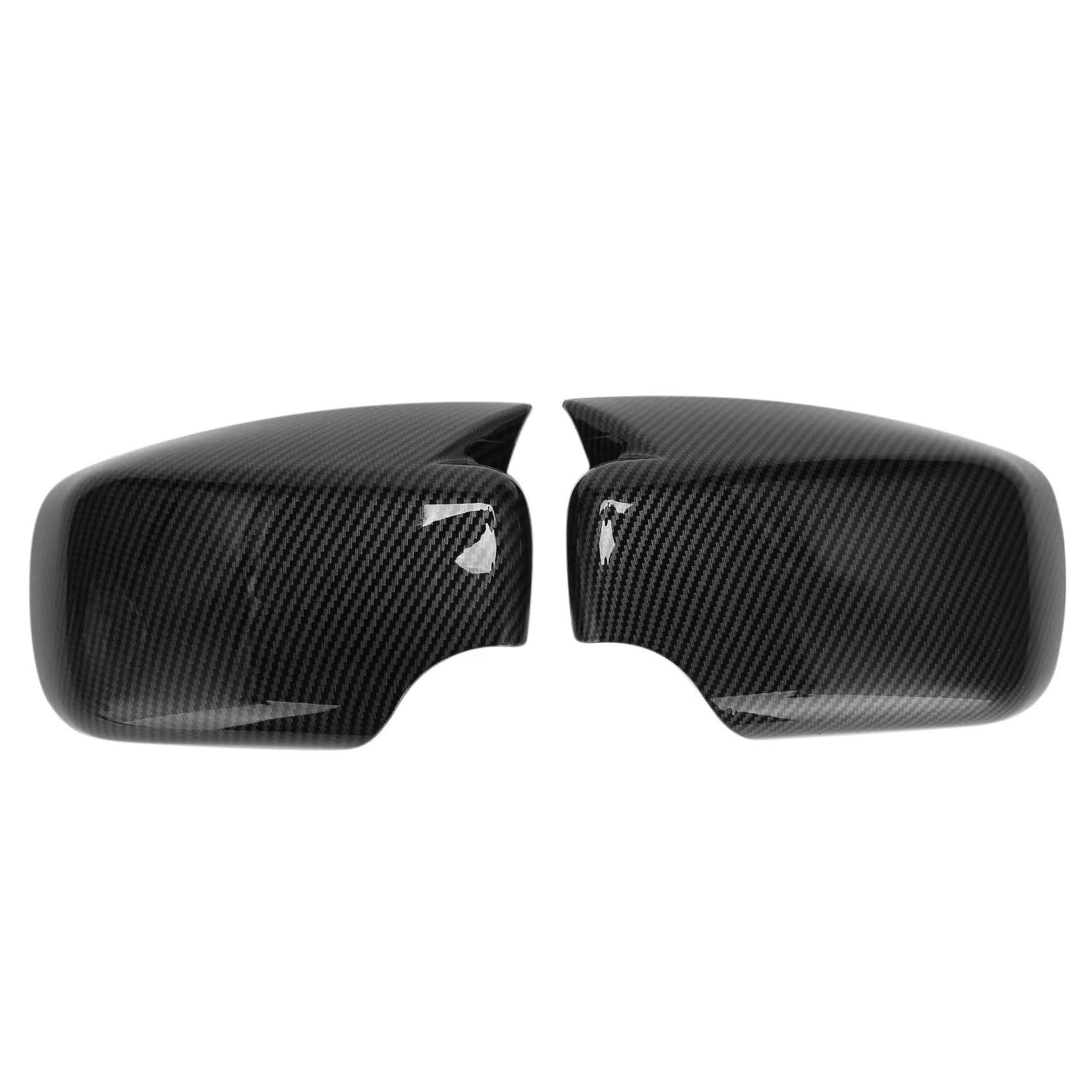 

Carbon Fiber Side Wing Mirror Cap Rearview Mirror Cover for-BMW 3/5 Series E46 E39