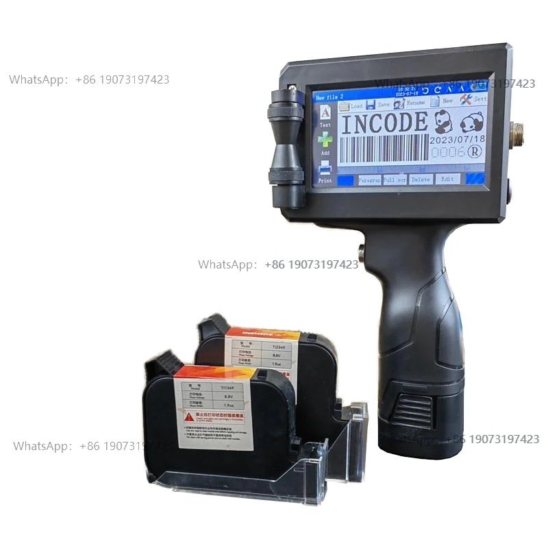 Mini Batch Qplastichand Held Portable Handheld TIJ Inkjet Jet Machine Inkjet Printers Provided Hot Product 2025