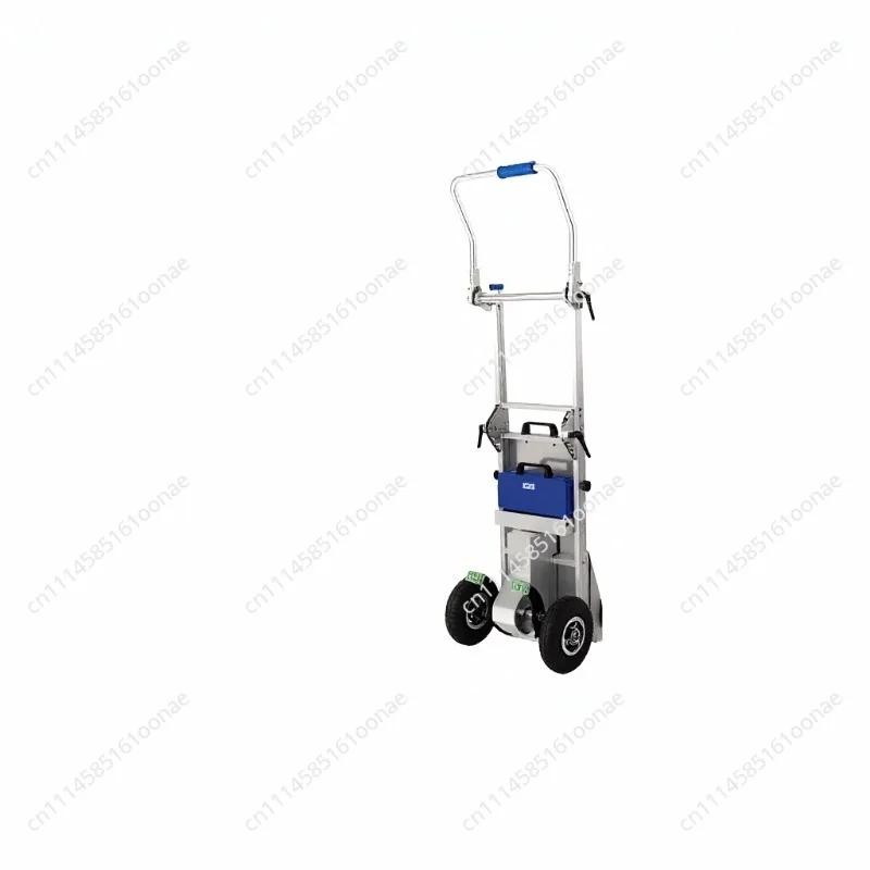200kg Electric Stair Climbing Machine with Lithium Battery 8 Ah, Foldable Pull Truck Suitable for Floor Transportation of Goods