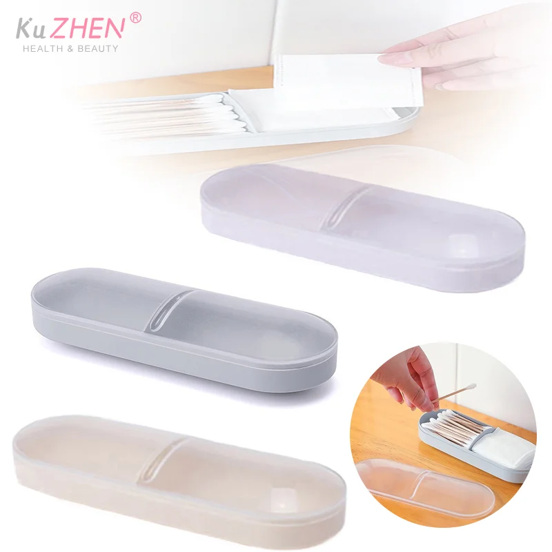 

Многофункциональная капсула, пыленепроницаемая коробка для хранения ватных тампонов, отделение для ватных тампонов, косметическая ватная зубочистка, ящик для хранения мелочей