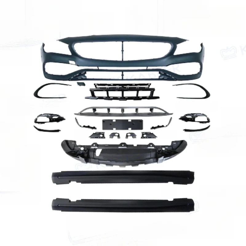 

Auto Car Bumper CLA W117 Upgrade Body Kit CLA200 Cla250 Cla300 2013-2018 to 2021 CLA45 New Style Facelift