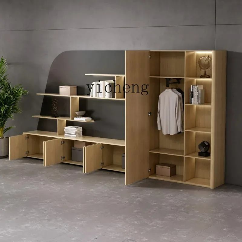 Oak High-end Office Furniture Boss File Storage Storage Cabinet General Manager File CabinetD25