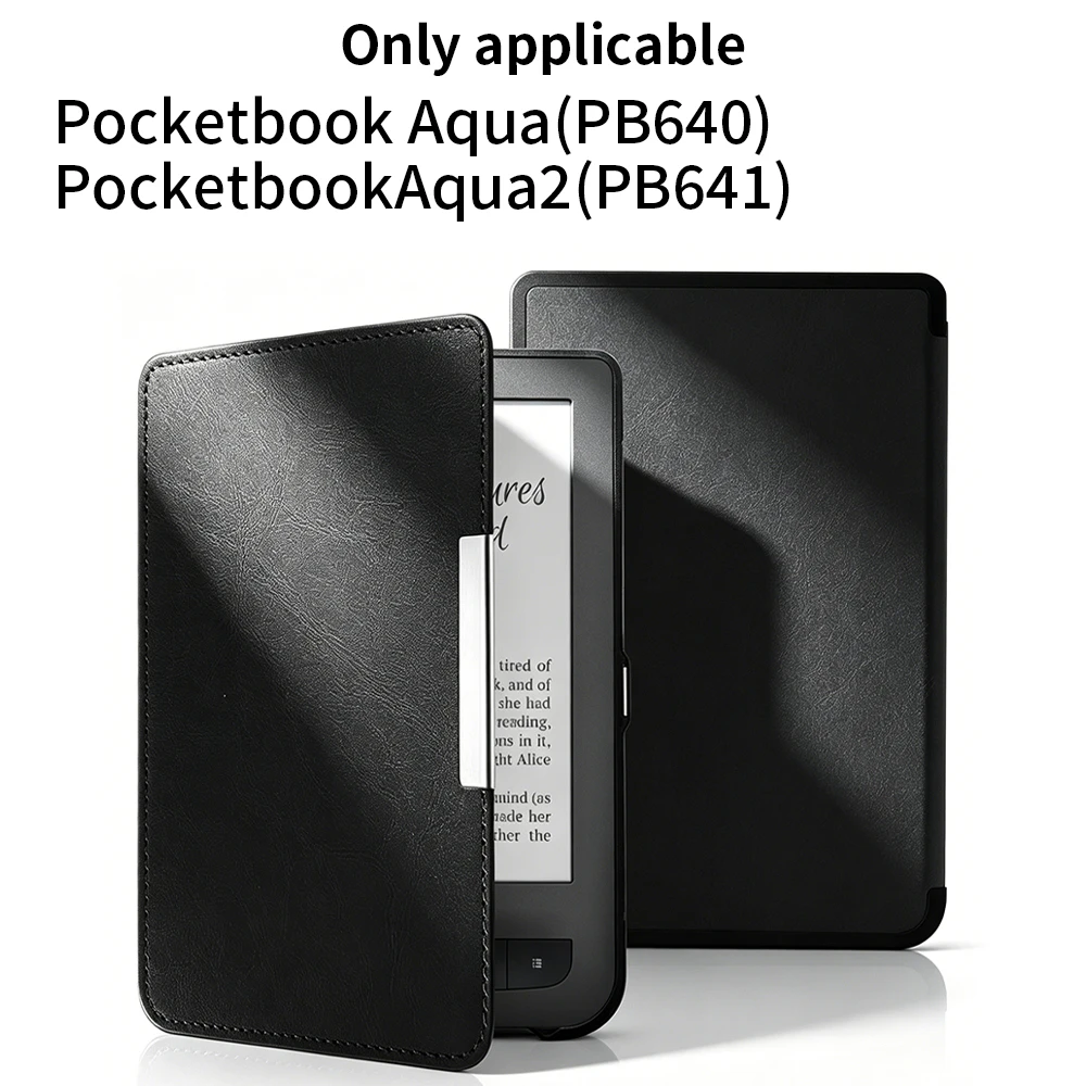 

Flip Case For Pocketbook Aqua PB640 / Aqua2 PB641 PB614 Ereader Cover Auto Sleep Wake Foldable Stand Full Protective Funda