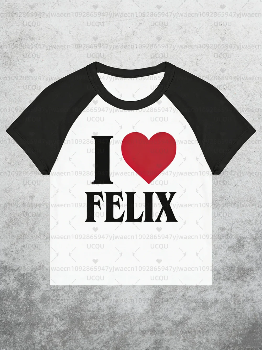 I Love FELIX BANGCHAN HYUNJIN T-shirt 2026 Summer New Men's Women's T-Shirt Top Round Neck Casual Fans Gift
