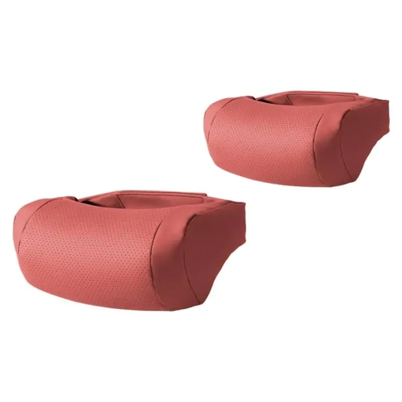 31BC Car Neck Support Pads Headrest Cushion with Concealed Closure 1 Pair Design