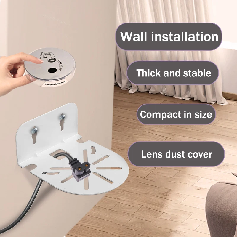 DITONG ﻿ NEW Wall Mount Projector Stand Sturdy Durable Metal Bracket Compatible with HY300 Pro Projector