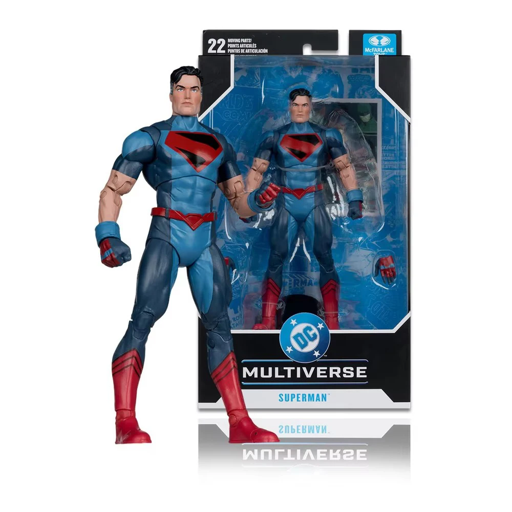 Mcfarlane Toys DC Multiverse Superman (Superman y la autoridad) Kit de modelismo de muñeca de 7"