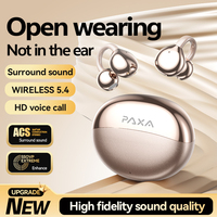 PAXA M110 OWS Bluetooth 5.4 High Sound Earphones HIFI Stereo Touch Earbuds Sports Game Music HD Voice Call Headphones With Mic