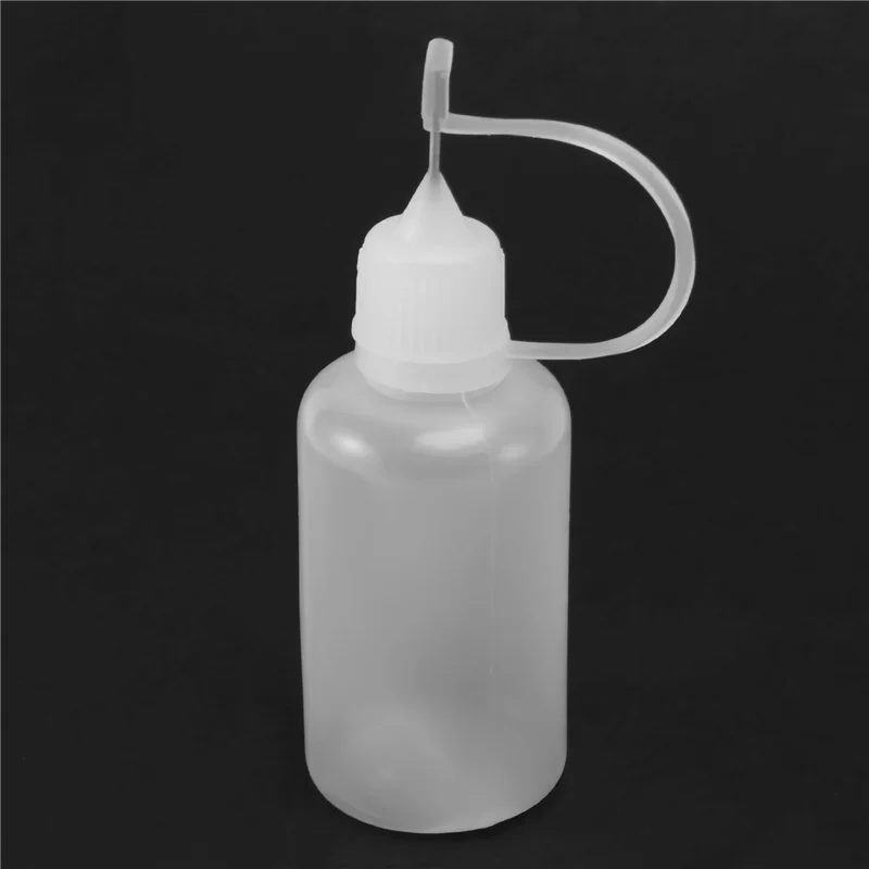 【耐久性】100個の精密チップアプリケーターボトル、小さな接着プロジェクト、紙DIYクラフト、アクリル絵画用、30ml/1オンス