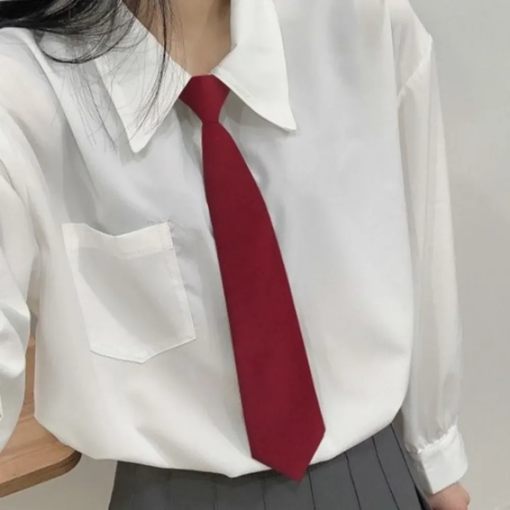 Trendy JK Ties Bowtie Women College Student Collar Neckwear Daily Shirt Accessories Cotton Plaid Bowknot Lolita Girls Lazy-tie