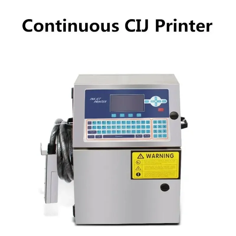 Automatic  Industrial Inket Printer Marking Online Expiry Date Coding Inkjet Printer