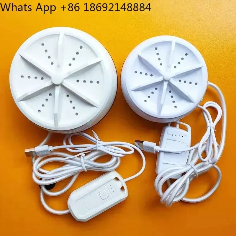 Mini Portable Turbine Washing Machine for Household Travel Laundry Small Appliances