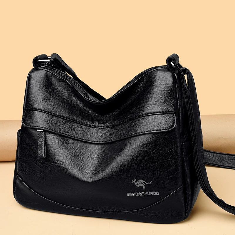 

New Arrival Women's PU Leather Handbags Fashion Designer Shoulder Bags Top Quality Female Crossbody Bags Luxury Chic Tote Purse