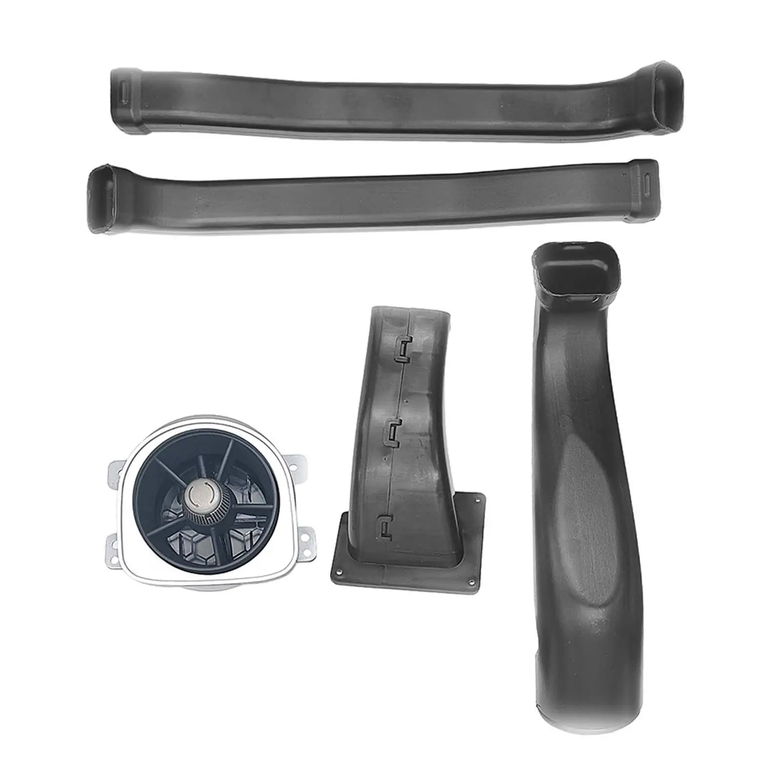 

Rear Row Air Conditioning Vent Kit Accessory Replace Parts Dia 3.7inch for Byd Dolphin Easily Install Lightweight Durable