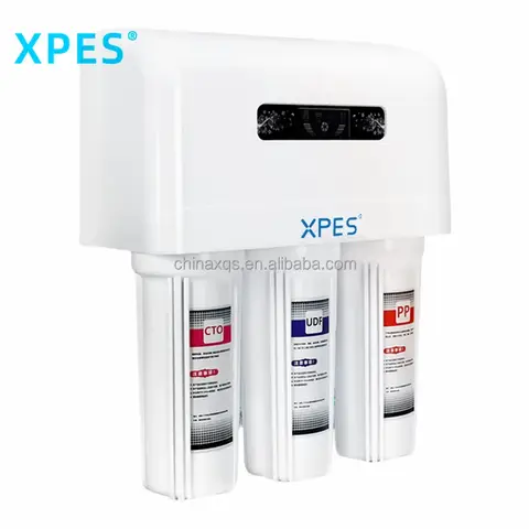 XPES 75-800GPD 5 Stage RO Reverse Osmosis System House Water Filter Manufacturer Water Purifier for Home Use with Storage Tank