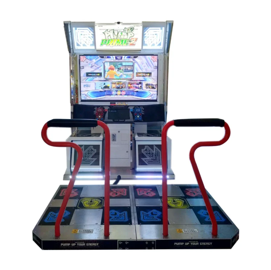 55 Inch Fashion Pump It Up Video Games Machine Coin Operated Arcade Game Station Dance Game Machine