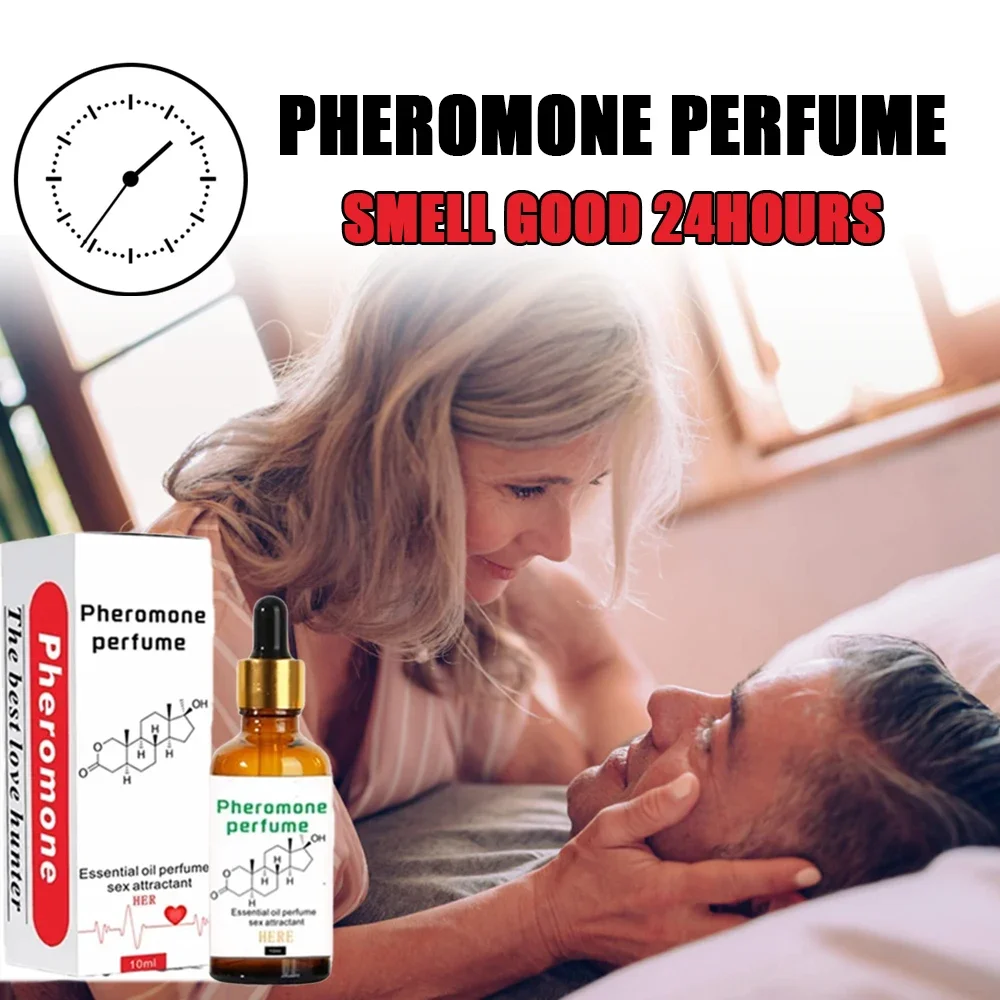 Women's Pheromone Essential Oil Attracts Men With Long-Lasting Naturally Refreshing Body Essence Scent