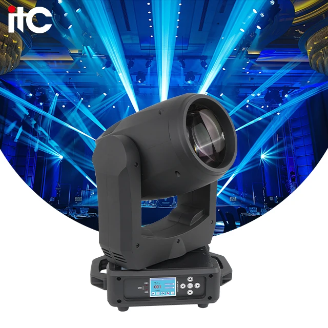 200w 17 Channels Led Module Effect Club Moving Head Light for Dj Disco Event Party Stage Show