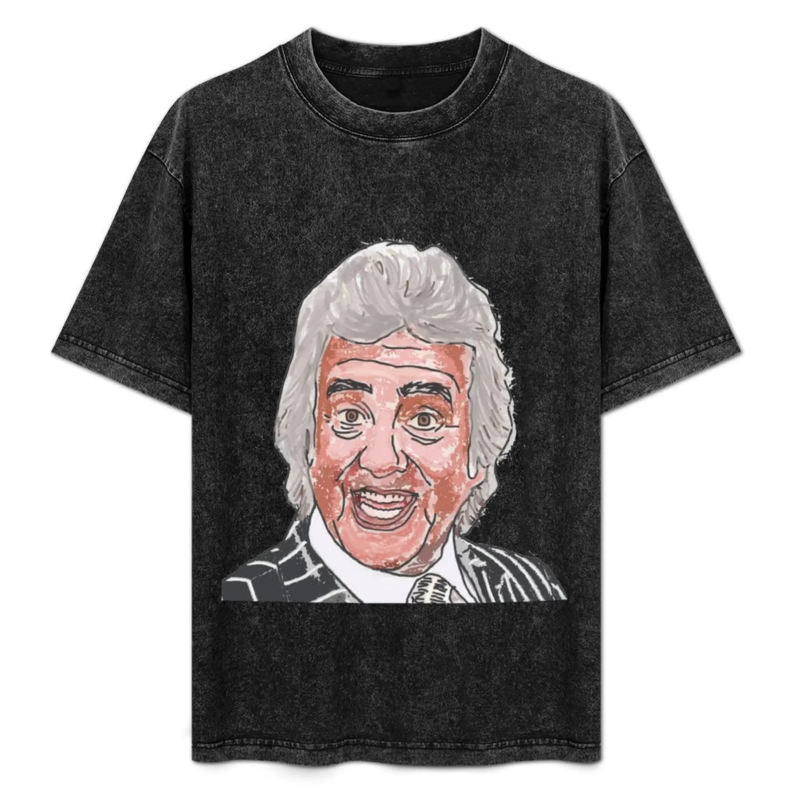 

David Dickinson T-Shirt Casual Loose Fit Short Sleeve T-Shirt