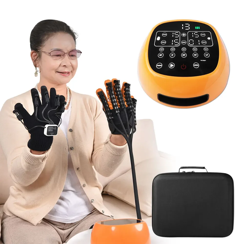 

Rehabilitation Glove Hand Dysfunction Patient Training Device Rehabilitation Robot glove For Hand Stroke Relief Finger Cramps