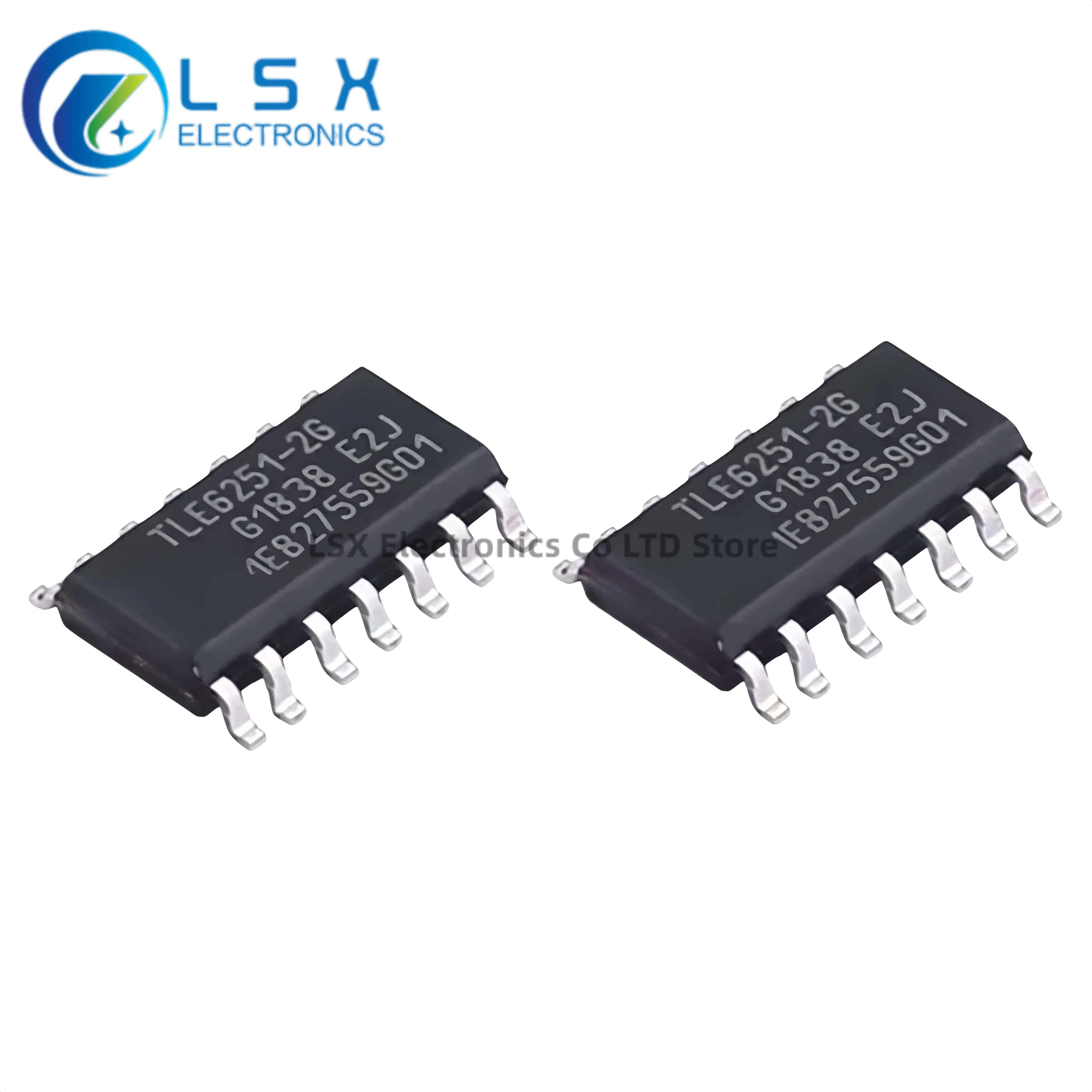 10-30 unidades de chip automotriz 100% original TLE6251 TLE6251G TLE6251-2G SOP14 para reparación de placas de computadora, IC de reparación de componentes vulnerables