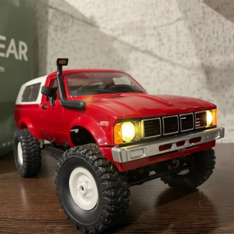 WPL 1:16 2.4G RC Car C24 4WD Rock Crawler Electric Climbing Truck