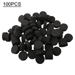 100pc jardim plantio clone coleiras inserções de neoprene bloco esponja para vasos líquidos sistemas hidroponia germinação diy ferramentas jardim