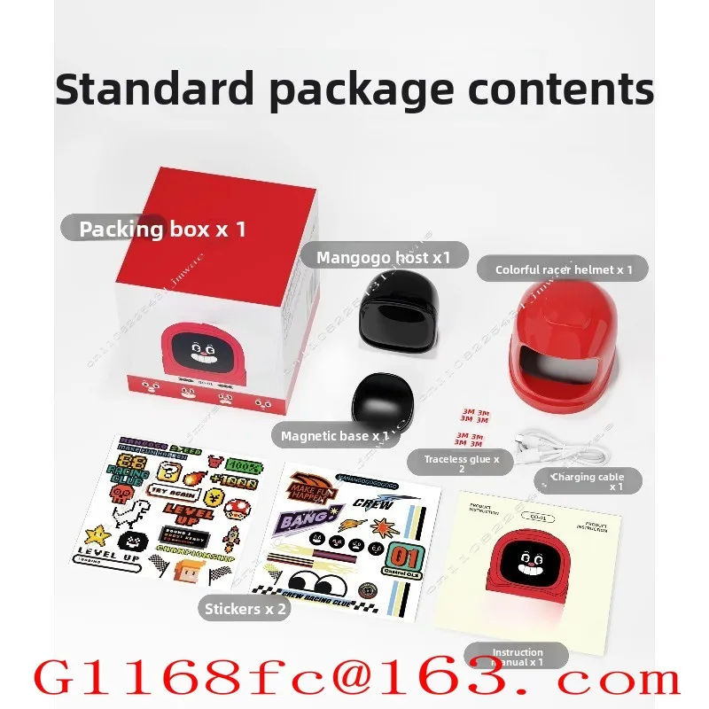 Car Mounted Electronic Ornaments, Electronic Pets, Intelligent Robots, Car Decorations, New Year's and Valentine's Day Gifts