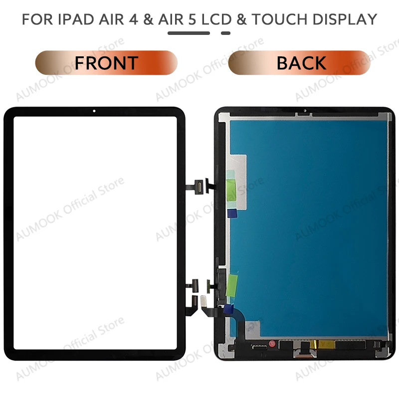 Ekran dotykowy LCD do iPada Air 4 2020 Air 5 2022 A2324 A2588 Zespół ekranu dotykowego do iPada Air 4. i 5. generacji Części — zdjęcie produktu 5