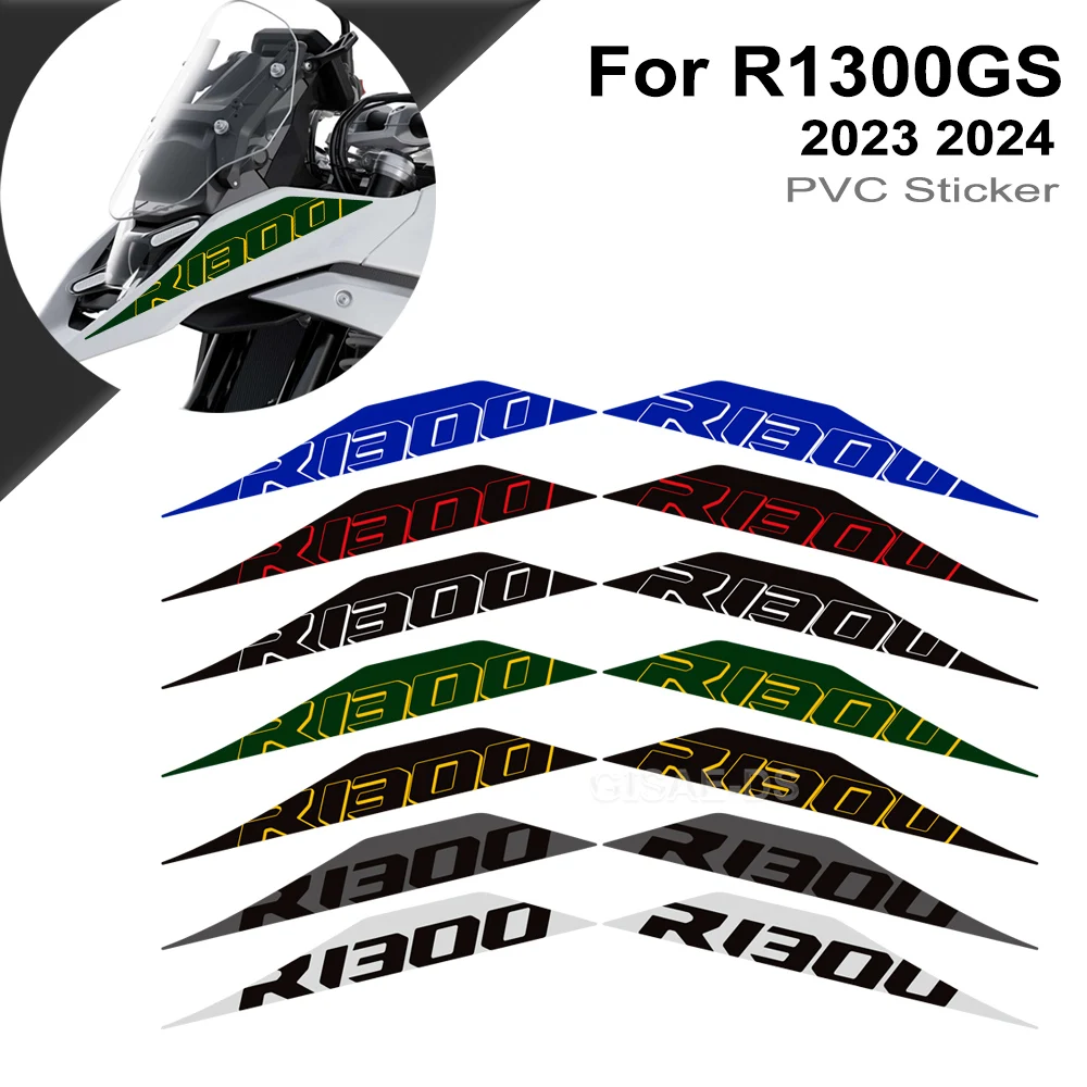 

For BMW R1300GS R 1300 GS 1300GS ADV Adventure Tank Pad Motorcycle Gas Fuel Oil Protector Stickers Decals Beak Front Fende