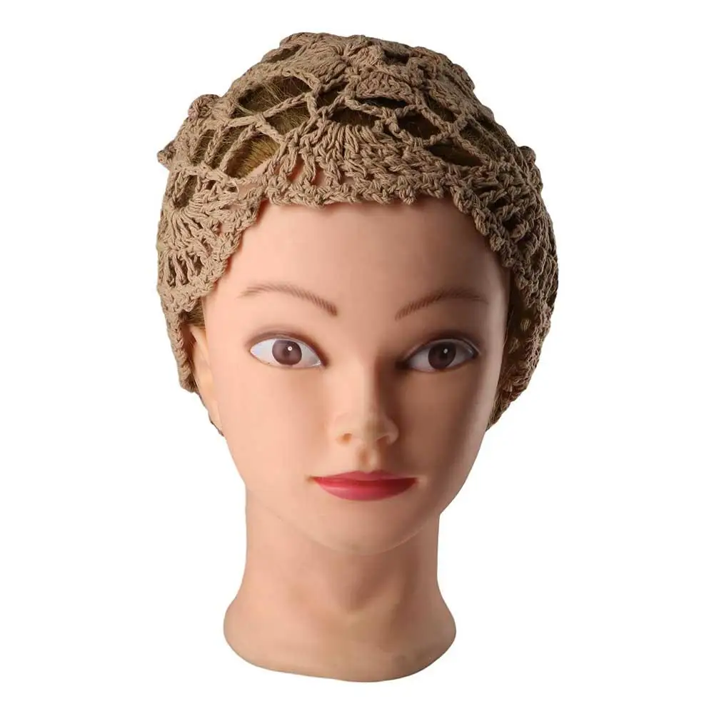 Sweet Retro Crochet Toe Cap Matching Kerchief Hat Fashion Design Women Hat Korean Style Hat Woolen Weave Hand-Knitted Hat