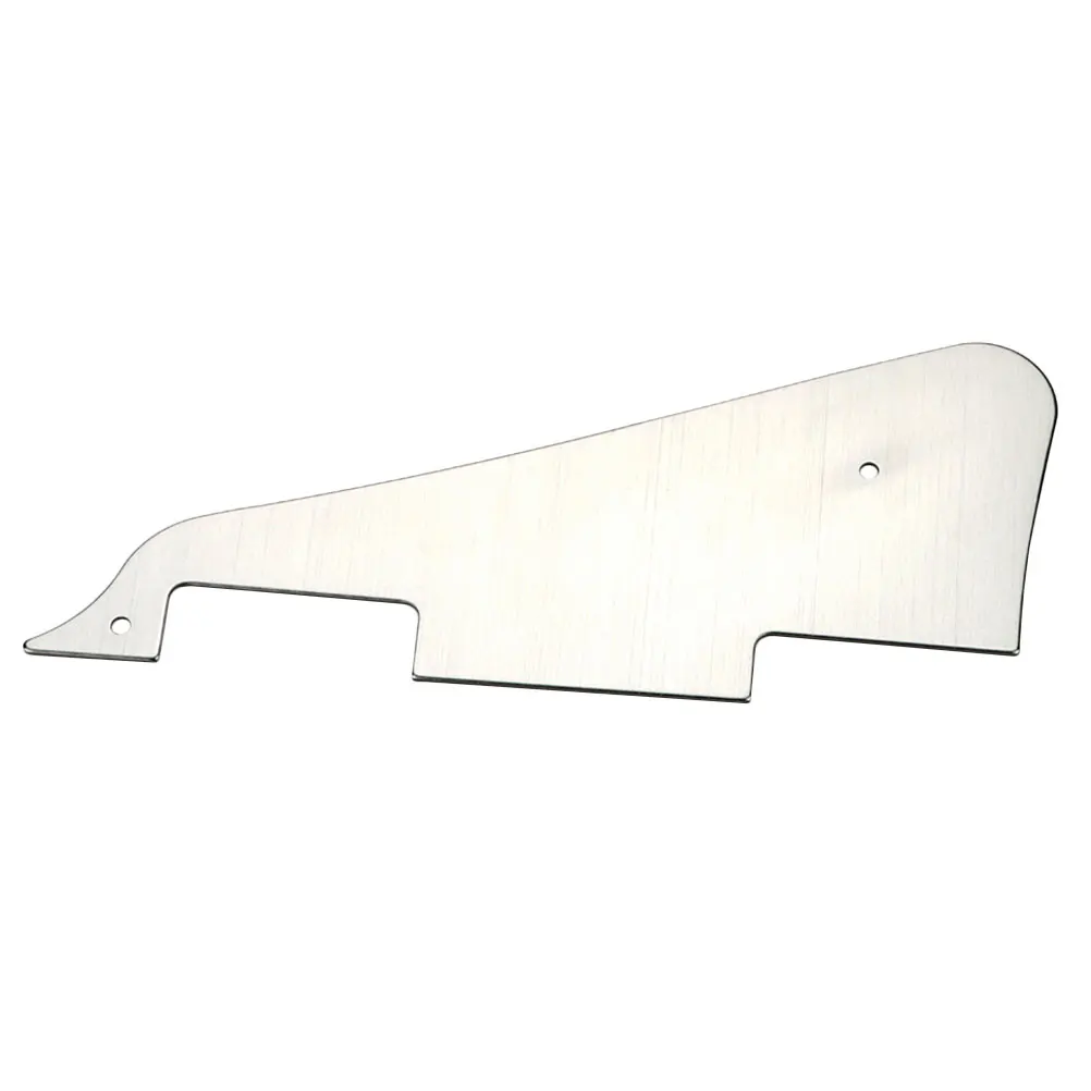 

Silver LP12 Pickguard Acoustic Electric Guitar Parts Modern Anti Scratch Metal Protector Plates Folk Guitar Protective Plate