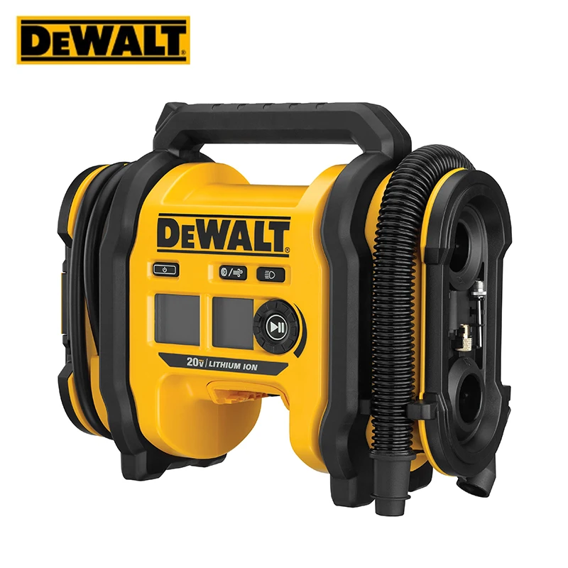 DEWALT DCC020IB bomba de aire profesional inflador de aire inalámbrico 20V160PSI recargable reparación de neumáticos de coche desinflado herramienta eléctrica