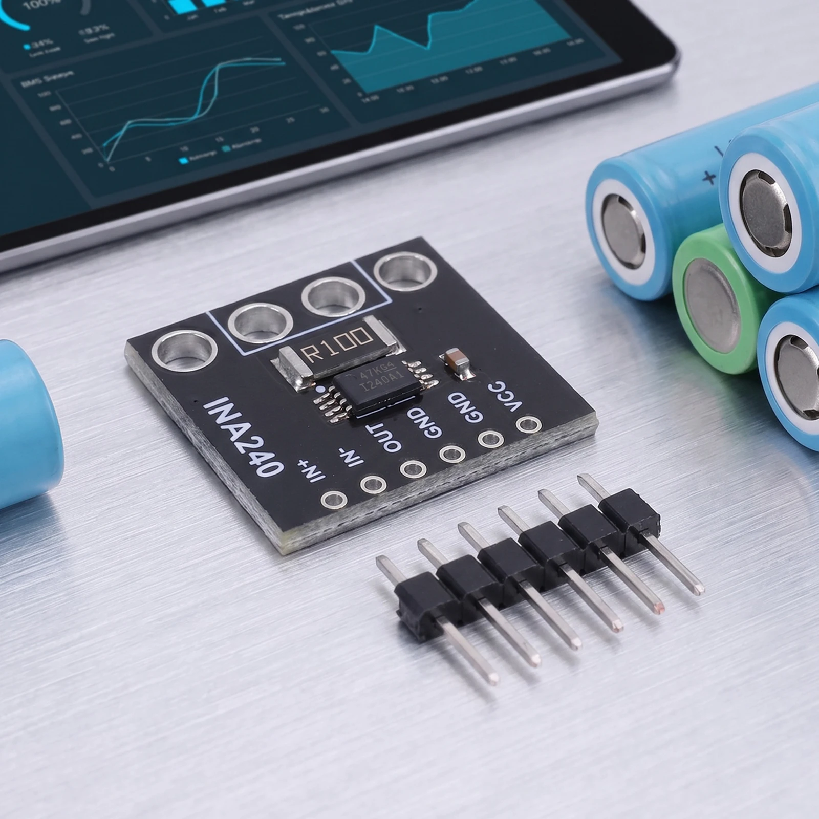 INA240 Bidirectional Current Detection Amplifier High-Precision Bidirectional Current Sensing Module for Industrial Automation