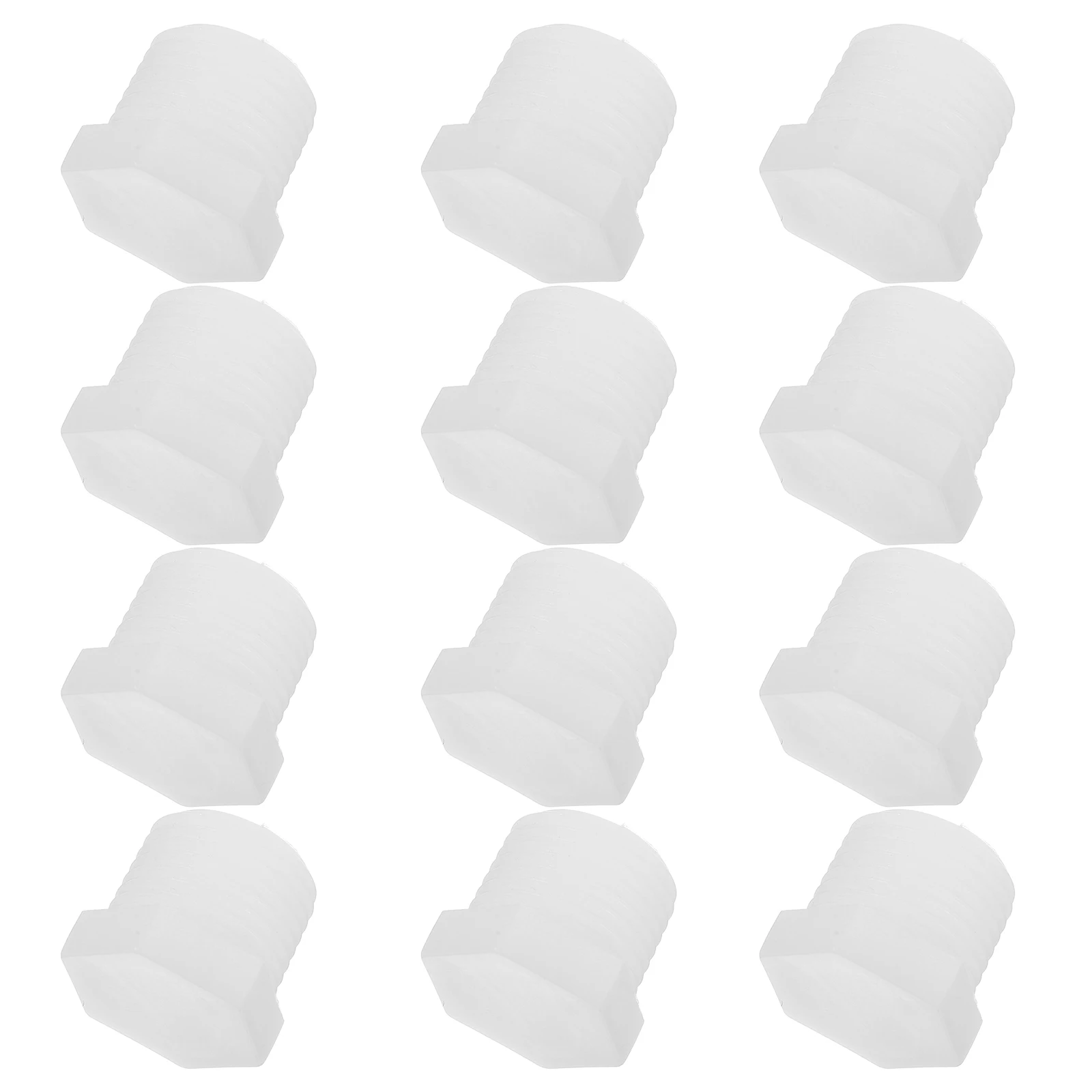 

12 Pcs RV Drain Plug Camper Water Tank Plugs Heater Cap Hot Cover Plastic Hole Fittings