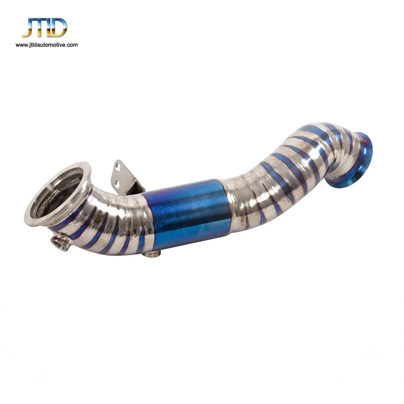 

For Mercedes C200 C300 W205 2.0L Turbo M274 Engine - Titanium Alloy Performance Downpipe, Extreme Weight Reduction, Track Use